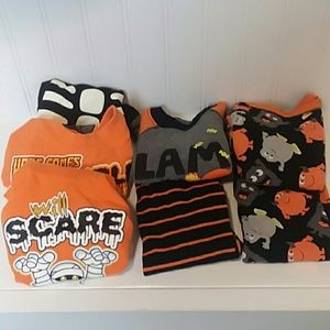 18-24 Months Halloween Pack w/3 Shirts & 2 Pajama